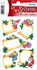 HERMA Weihnachts-Sticker DECOR "Weihnachtsbriefe", Widmung
