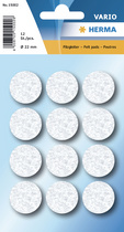 HERMA Filzgleiter weiss 22 mm