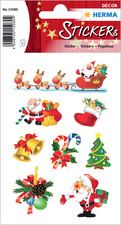 HERMA Weihnachts-Sticker DECOR "Santa Claus