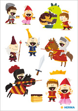 HERMA Sticker DECOR "kleiner Ritter", aus Papier