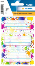 HERMA Buchetiketten VARIO "Farbkleckse", 76 x 35 mm