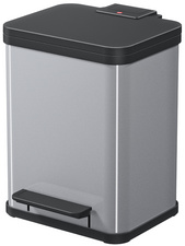 Tret-Mülltrenner Öko duo plus M silber, 2 x 9 Liter, herausnehmbare