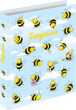 RNK Verlag Zeugnisringbuch "Crazy Bees", DIN A4