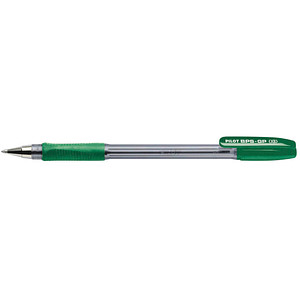 PILOT Kugelschreiber BPS-GP-XB transparent Schreibfarbe grün