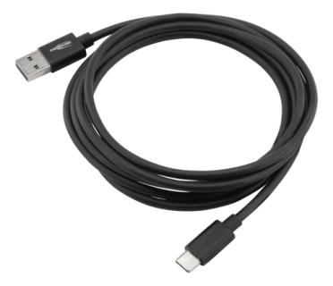 ANSMANN Handy, Notebook Ladekabel [1x USB 3.0 Stecker A - 1x USB 3.0 Stecker C]