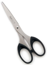 RAPESCO Büroschere, Länge: 160 mm, schwarz