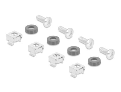 DELOCK 19? LWL Spleißbox 6 x SC Duplex OS2 1HE spleißfertig komplett bestückt (