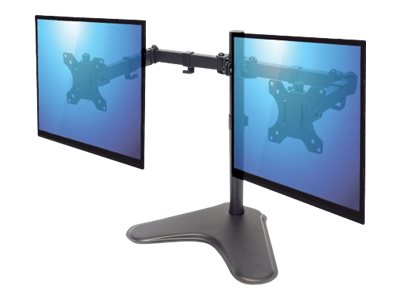 MANHATTAN Standfuss mit Monitorarm fuer 2 Monitore 33,02-81,28cm