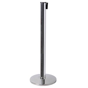 Showdown® Displays Absperrpfosten silber