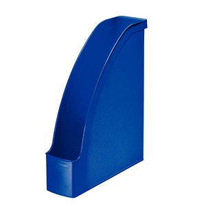 LEITZ Stehsammler Plus, DIN A4, Polystyrol, blau Fassungsvermögen: 70 mm, mit G