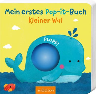 Mein erstes Pop-it-Buch  Kleiner Wal