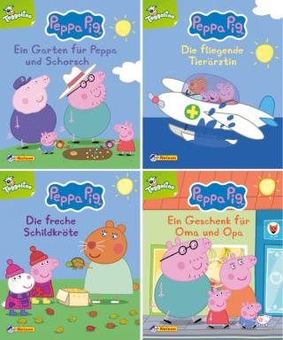 Mini-Bücher: Peppa Pig 13 - 16