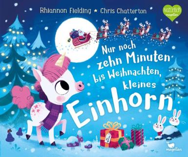 Nur noch 10 Min bis Weihnachten Einhorn