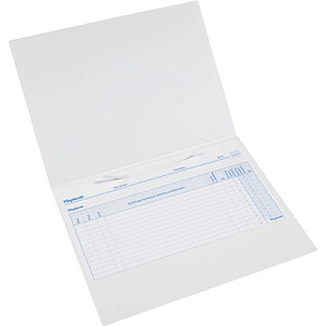 BOI DOKUTECH Patienten-Dokumentations-Hängemappe signal-line Kunststoff grau 4 x kaufmännische Heftung