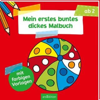 Mein 1. buntes dickes Malbuch