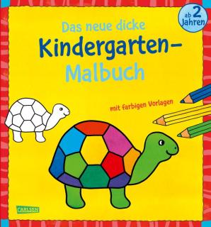 Das neue, dicke Kindergarten-Malbuch