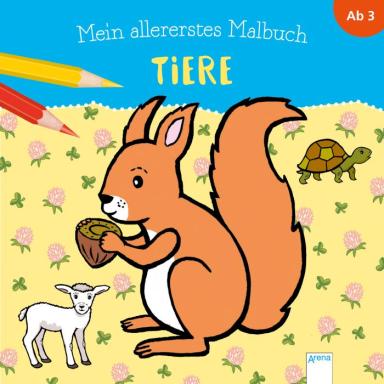 Mein allererstes Malbuch Tiere