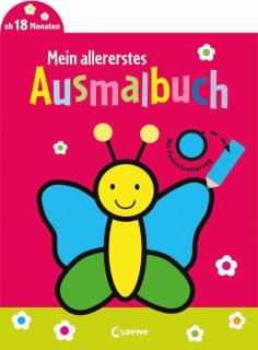 Allererstes Ausmalbuch Schmetterling
