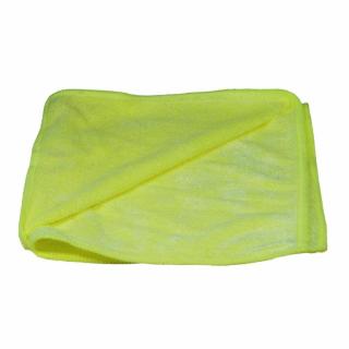 Mikrofasertuch Stretch Economy, 39 x 39 cm, Schlingenfrotteestruktur | gelb feucht für Verschmutzungen und allgemeine Reinigung, trocken als Staubtuch