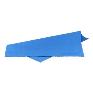 Mikrofaser PU-Tuch 35 x 40 cm, 300 g/m² - 340 g/m², Frotteestruktur | blau ohne Einfassung