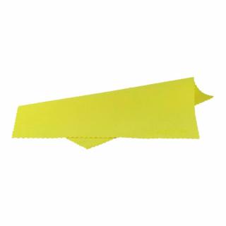 Mikrofaser PU-Tuch 35 x 40 cm, 300 g/m² - 340 g/m², Frotteestruktur | gelb ohne Einfassung