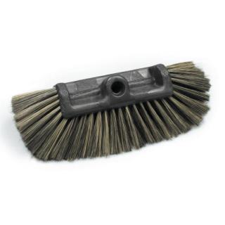 Quadro Bürste Premium, weiche Borsten/Fasern | 36 cm Waschbürste geeignet für wasserführende Stangensysteme
