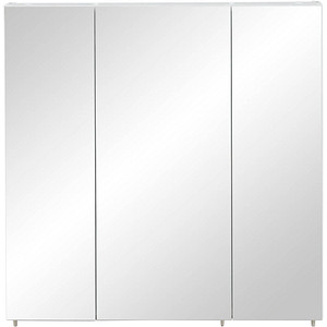 MÖBELPARTNER Spiegelschrank Basic weiß glanz 70,0 x 16,0 x 70,7 cm
