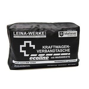 LEINA-WERKE Erste-Hilfe-Tasche ecoline DIN 13164 schwarz