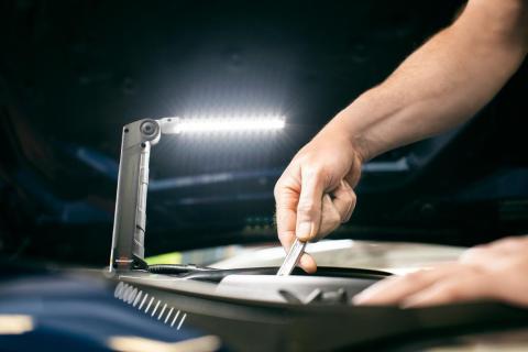 BRENNENSTUHL 1177370010, 3,3 W, LED, IP20, 2000 mAh, Schwarz, Grau