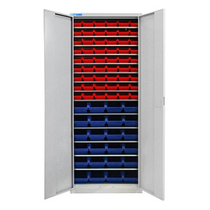 ADB Stahlschrank 40826 lichtgrau 71,0 x 30,0 x 195,0 cm
