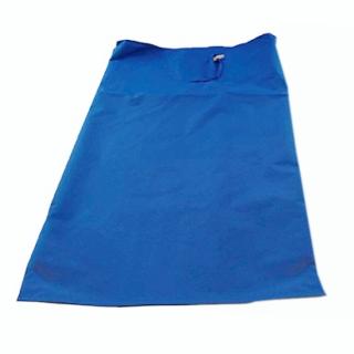 Wäschesack mit Knebelverschluss für 12 kg, wasserdicht | blau 