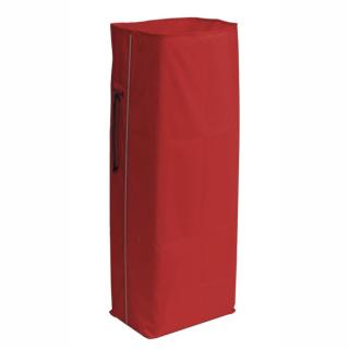Entsorgungssack 70 Liter mit Reißverschluss und Kordel | rot Maße: 23 x 35 x 93 cm