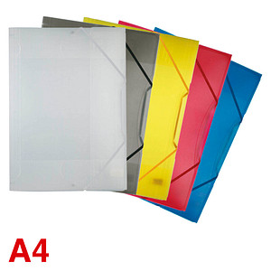 5 folia Sammelmappen DIN A4 farbsortiert