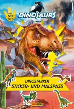 Dinosaurs Sticker- und Malspass