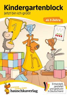 Kindergartenblock ab 3 Jahre - Jetzt bin