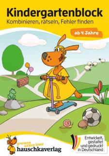 Kindergartenblock ab 4 Jahre - Kombinier