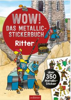 Metallic-Sticker: Ritter