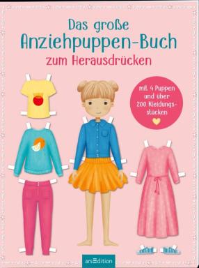 Anziehpuppen-Buch zum Herausdrücken