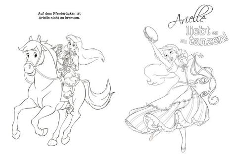 Disney Prinzessin: Mein liebstes Malbuch