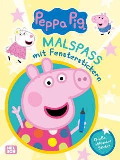 Peppa Malspaß Fenstersticker