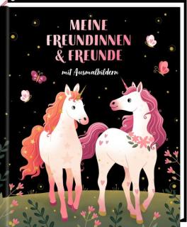 Freundebuch: Einhorn - Meine Freundinnen