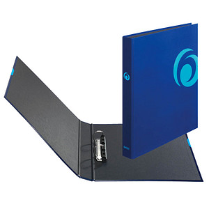 herlitz maX.file Fresh Color Ringbuch 2-Ringe blau 3,5 cm DIN A4