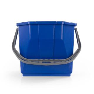 Zubehör/Ersatzteil: Eimer eckig 15 Liter, Kunststoffeimer mit Kunststoffhenkel | blau 
