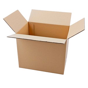 20 Nestler Wellpapp-Faltkartons 1-wellig braun 31,5 x 22,5 x 26,7 cm Außenmaß