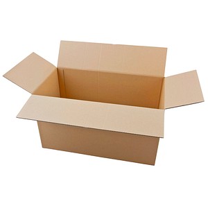 20 Nestler Wellpapp-Faltkartons 1-wellig braun 56,0 x 29,0 x 31,7 cm Außenmaß