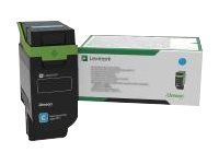 LEXMARK Cyan - original - Box - Tonerpatrone LCCP, LRP