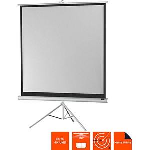 celexon Stativleinwand Economy 1:1, 219 x 219 cm Projektionsfläche