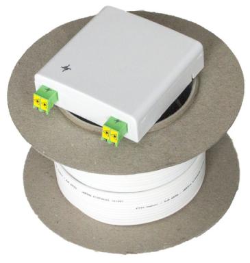 TELEGÄRTNER Anschlussdose FITH-OAD/F inkl. 75m FITH-SM Kabel