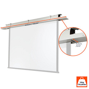 celexon Leinwand-Deckenhalterung Expert XL 350,0 cm weiß