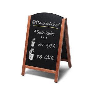 Showdown® Displays Kundenstopper Natura braun 55,0 x 85,0 cm